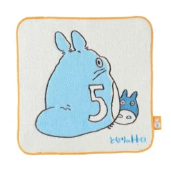 Maison Ghibli Linge De Maison|Mini Serviette Totoro anniversaire 5 25x25 cm - Mon Voisin Totoro