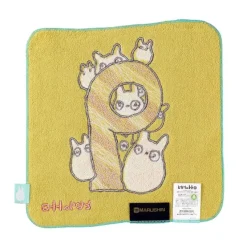 Maison Ghibli Linge De Maison|Mini Serviette Totoro anniversaire 9 25x25 cm - Mon Voisin Totoro