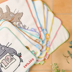 Maison Ghibli Linge De Maison|Mini Serviette Totoro anniversaire 9 25x25 cm - Mon Voisin Totoro