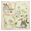 Maison Ghibli Linge De Maison|Mini Serviette Totoro dans le jardin 25x25 cm - Mon Voisin Totoro