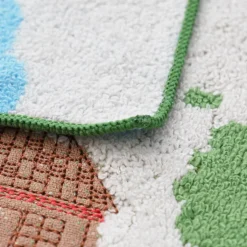 Maison Ghibli Linge De Maison|Mini Serviette Totoro dans le ciel 25x25 cm - Mon Voisin Totoro