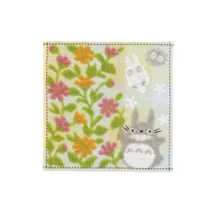 Maison Ghibli Linge De Maison|Mini Serviette Totoro Jardin de fleurs 25x25 cm - Mon Voisin Totoro