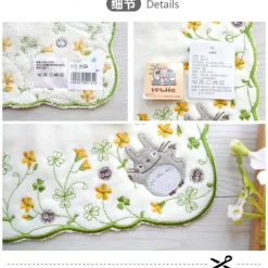 Maison Ghibli Linge De Maison|Mini Serviette Totoro Oseille - Mon Voisin Totoro