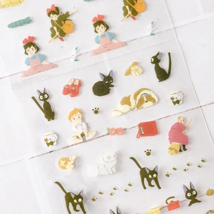 Maison Ghibli Petit Matériel|Mini stickers agenda - Kiki la petite sorcière