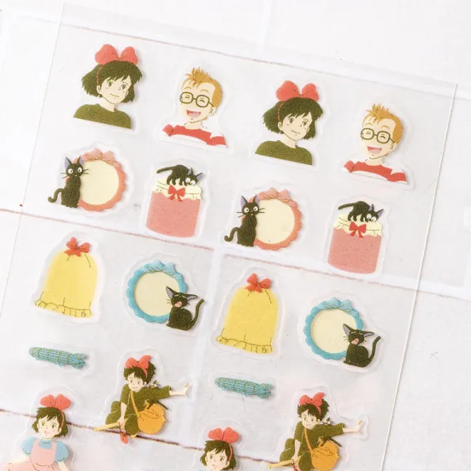 Maison Ghibli Petit Matériel|Mini stickers agenda - Kiki la petite sorcière