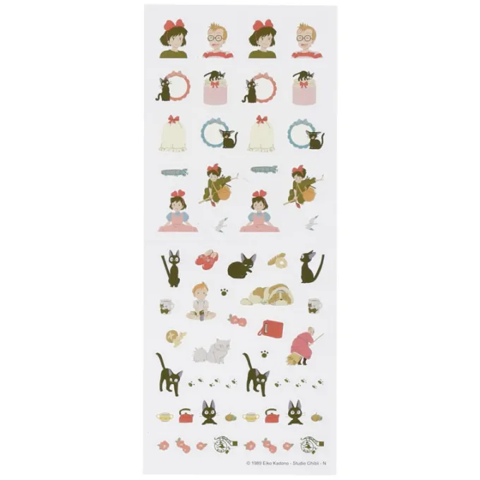 Maison Ghibli Petit Matériel|Mini stickers agenda - Kiki la petite sorcière