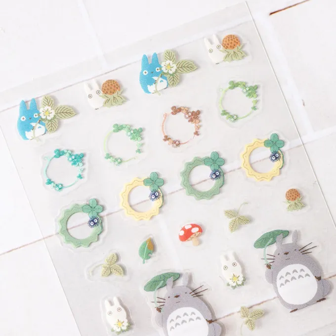 Maison Ghibli Petit Matériel|Mini stickers agenda - Mon Voisin Totoro