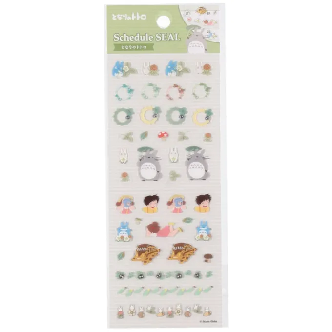 Maison Ghibli Petit Matériel|Mini stickers agenda - Mon Voisin Totoro