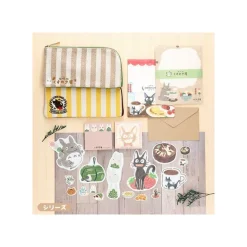 Maison Ghibli Cartes Postales Et Papier À Lettres|Mini-Papier à Lettres à Découper Kiriko Café - Kiki la petite sorcièr