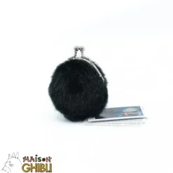 Maison Ghibli Porte-Monnaie Peluche|Mini-Porte-Monnaie Peluche Noiraude - Mon Voisin Totoro