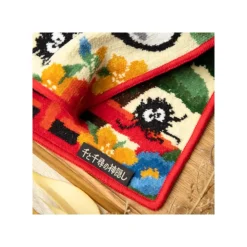 Maison Ghibli Linge De Maison|Mini-serviette brodée Pont d'Arubaya 25x25 cm - Le Voyage de Chihiro