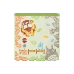Maison Ghibli Linge De Maison|MINI-SERVIETTE CHATBUS ARRÊT DE BUS - MON VOISIN TOTORO