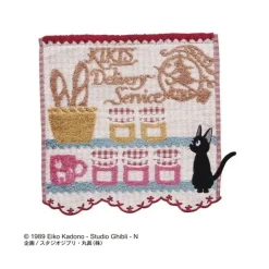 Maison Ghibli Linge De Maison|MINI-SERVIETTE JIJI CONFITURES 34x36 CM - KIKI LA PETITE SORCIERE