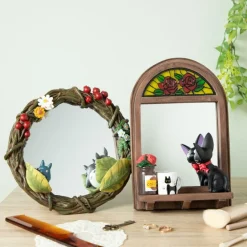 Maison Ghibli Décoration|Miroir Totoro Guirlande de fleurs- Mon Voisin Totoro