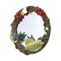 Maison Ghibli Décoration|Miroir Totoro Guirlande de fleurs- Mon Voisin Totoro