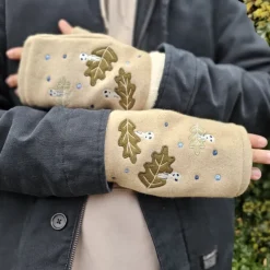 Maison Ghibli Textile|Mitaines Kodama - Princesse Mononoké