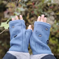 Maison Ghibli Textile|Mitaines Noiraudes - Mon Voisin Totoro