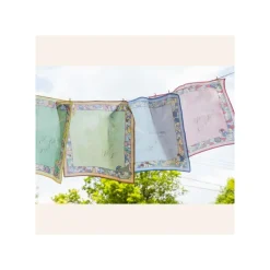 Maison Ghibli Textile|Mouchoir Chemin du vent bleu - Le Château dans le ciel