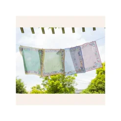 Maison Ghibli Textile|Mouchoir Chemin du vent bleu - Le Château dans le ciel