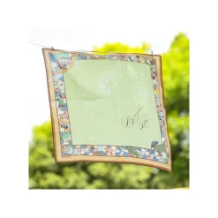 Maison Ghibli Textile|Mouchoir Chemin du vent vert clair - Mon Voisin Totoro