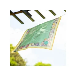 Maison Ghibli Textile|Mouchoir Chemin du vent vert foncé - Le Château ambulant