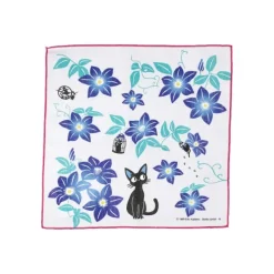 Maison Ghibli Textile|Mouchoir De Tulle Clematites - Kiki la petite sorcière