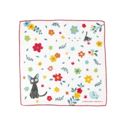 Maison Ghibli Textile|Mouchoir De Tulle Fleurs Et Bonbons - Kiki la petite sorcière