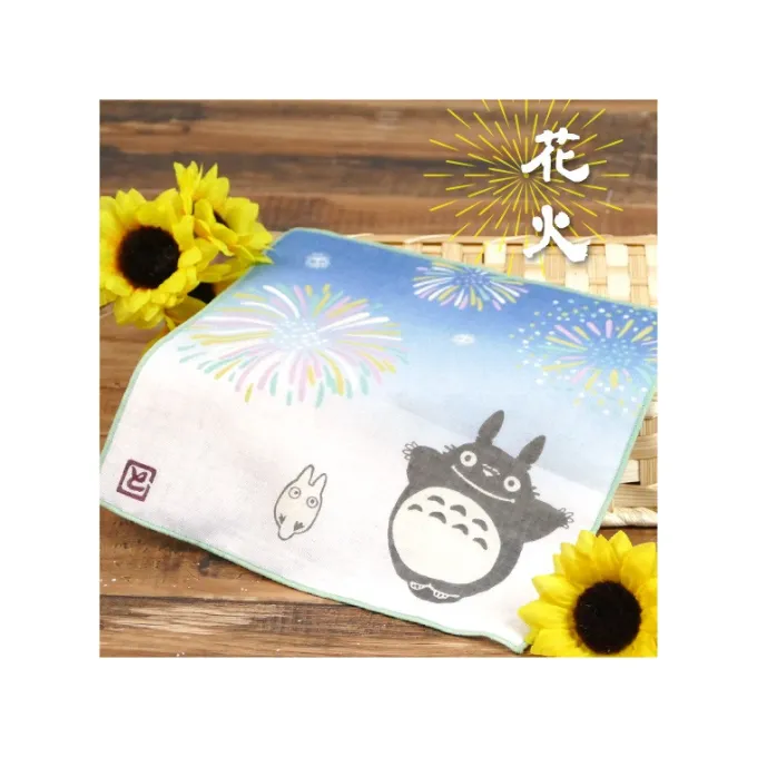 Maison Ghibli Textile|Mouchoir Feux d'Artifices - Mon Voisin Totoro