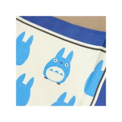 Maison Ghibli Textile|Mouchoir Silhouette Totoro Bleu 43 x 43 cm - Mon Voisin Totoro