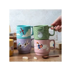 Maison Ghibli Cuisine Et Table|Mug couleur gauffré Chihiro & Haku - Le Voyage de Chihiro