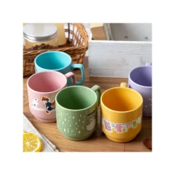 Maison Ghibli Cuisine Et Table|Mug couleur gauffré Chihiro & Haku - Le Voyage de Chihiro