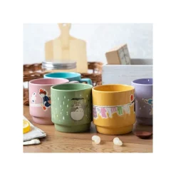 Maison Ghibli Cuisine Et Table|Mug couleur gauffré Grande lessive - Le Château ambulant