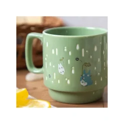 Maison Ghibli Cuisine Et Table|Mug couleur gauffré Totoro Parapluie - Mon Voisin Totoro
