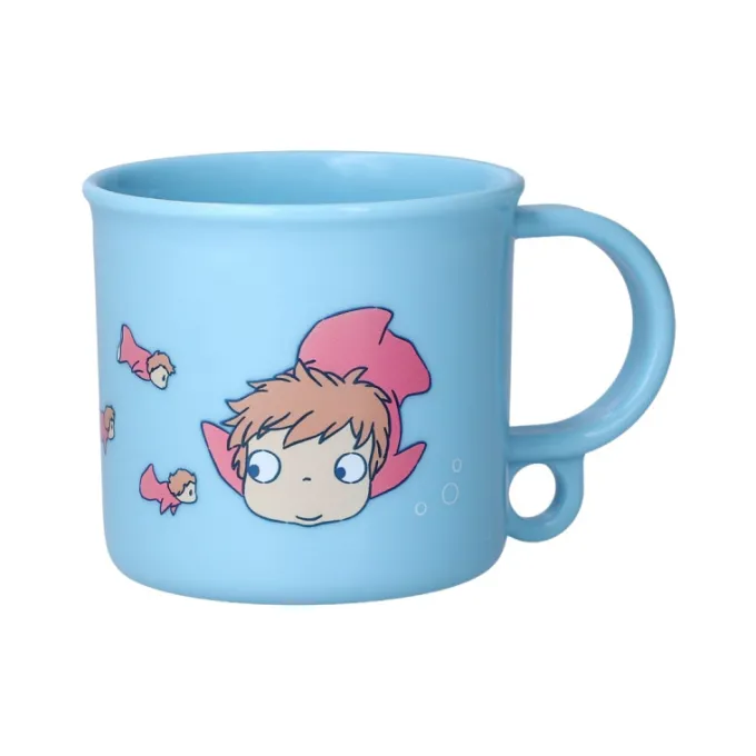 Maison Ghibli Cuisine Et Table|Mug Ponyo dans la mer - Ponyo sur la falaise