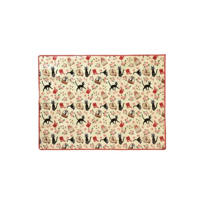 Maison Ghibli Cuisine Et Table|Nappe à Pique-nique Jiji Motifs 90 x 120 cm - Kiki la petite sorcière