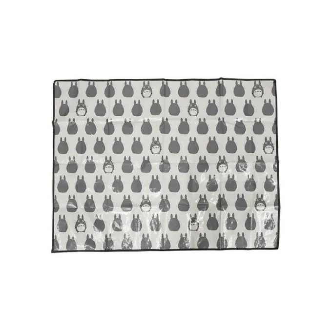 Maison Ghibli Cuisine Et Table|Nappe à Pique-nique Silhouette Totoro Gris - Mon Voisin Totoro