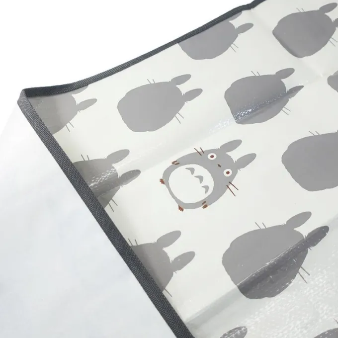 Maison Ghibli Cuisine Et Table|Nappe à Pique-nique Silhouette Totoro Gris - Mon Voisin Totoro