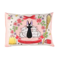 Maison Ghibli Mobilier|Oreiller Famille des chats 28 x 39 cm - Kiki la petite sorcière