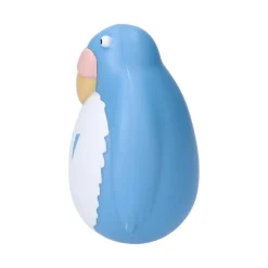 Maison Ghibli Jouets|Pack 2 Figurines Roly-poly Perruches Bleu & Vert - Le Garçon et le Héron