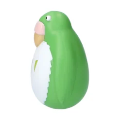 Maison Ghibli Jouets|Pack 2 Figurines Roly-poly Perruches Bleu & Vert - Le Garçon et le Héron