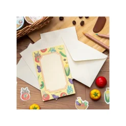 Maison Ghibli Cartes Postales Et Papier À Lettres|Papier à lettres Break Time Cookies - Kiki la petite sorcière
