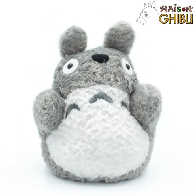 Maison Ghibli Peluches Fluffy|Peluche Totoro Gris Marionnette - Mon Voisin Totoro