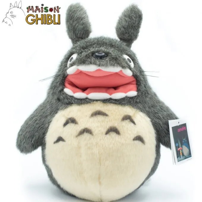 Maison Ghibli Peluches Classiques|Peluche Totoro Rugissant M - Mon Voisin Totoro