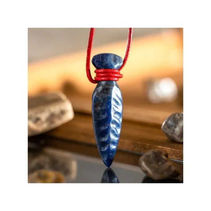 Maison Ghibli Bijoux|Pendentif Poignard de jade - Princesse Mononoké