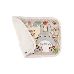 Maison Ghibli Linge De Maison|Plaid Feuilles et noisettes - Mon Voisin Totoro