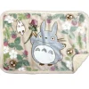 Maison Ghibli Linge De Maison|Plaid fluffy Totoro Framboise 70x100 cm - Mon Voisin Totoro