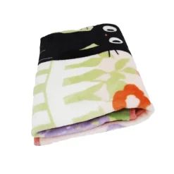 Maison Ghibli Linge De Maison|Plaid Jiji et Lily - Kiki la petite sorcière