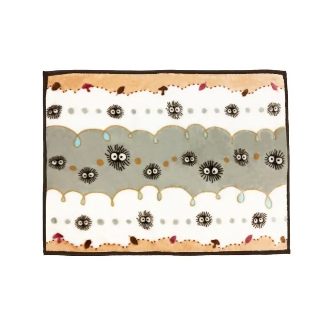 Maison Ghibli Linge De Maison|Plaid Noiraude 70x100 cm - Mon Voisin Totoro