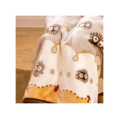 Maison Ghibli Linge De Maison|Plaid Noiraude 70x100 cm - Mon Voisin Totoro
