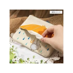 Maison Ghibli Accessoires|Pochette avec étui Totoro parapluie - Mon voisin Totoro